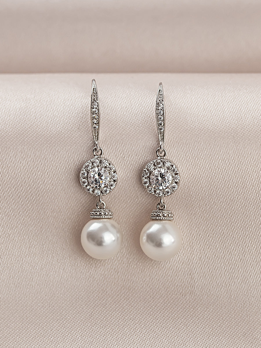 Camille Pearl Earrings