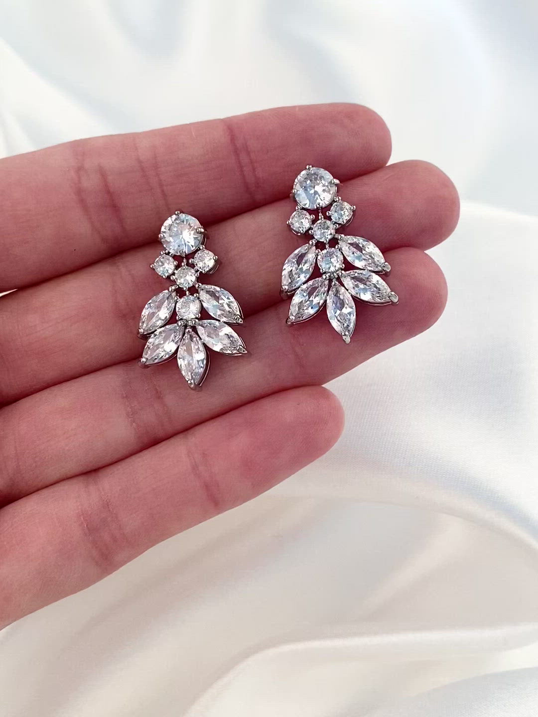 Load and play video in Gallery viewer, Nailah Earrings