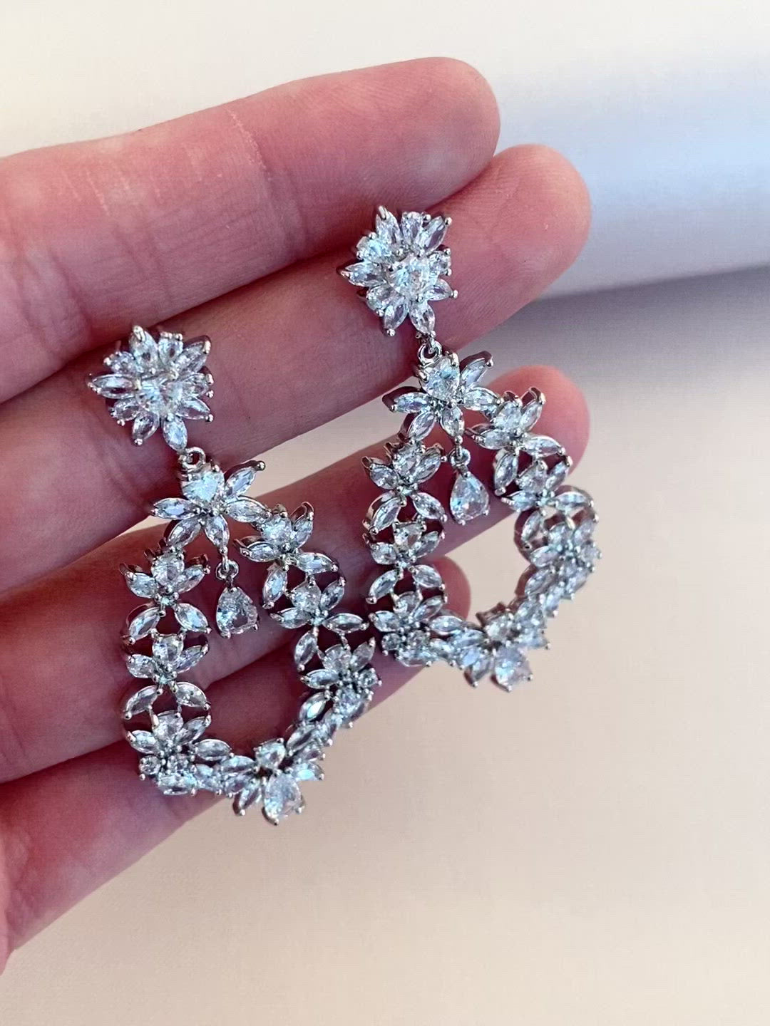 Load and play video in Gallery viewer, Salome Earrings