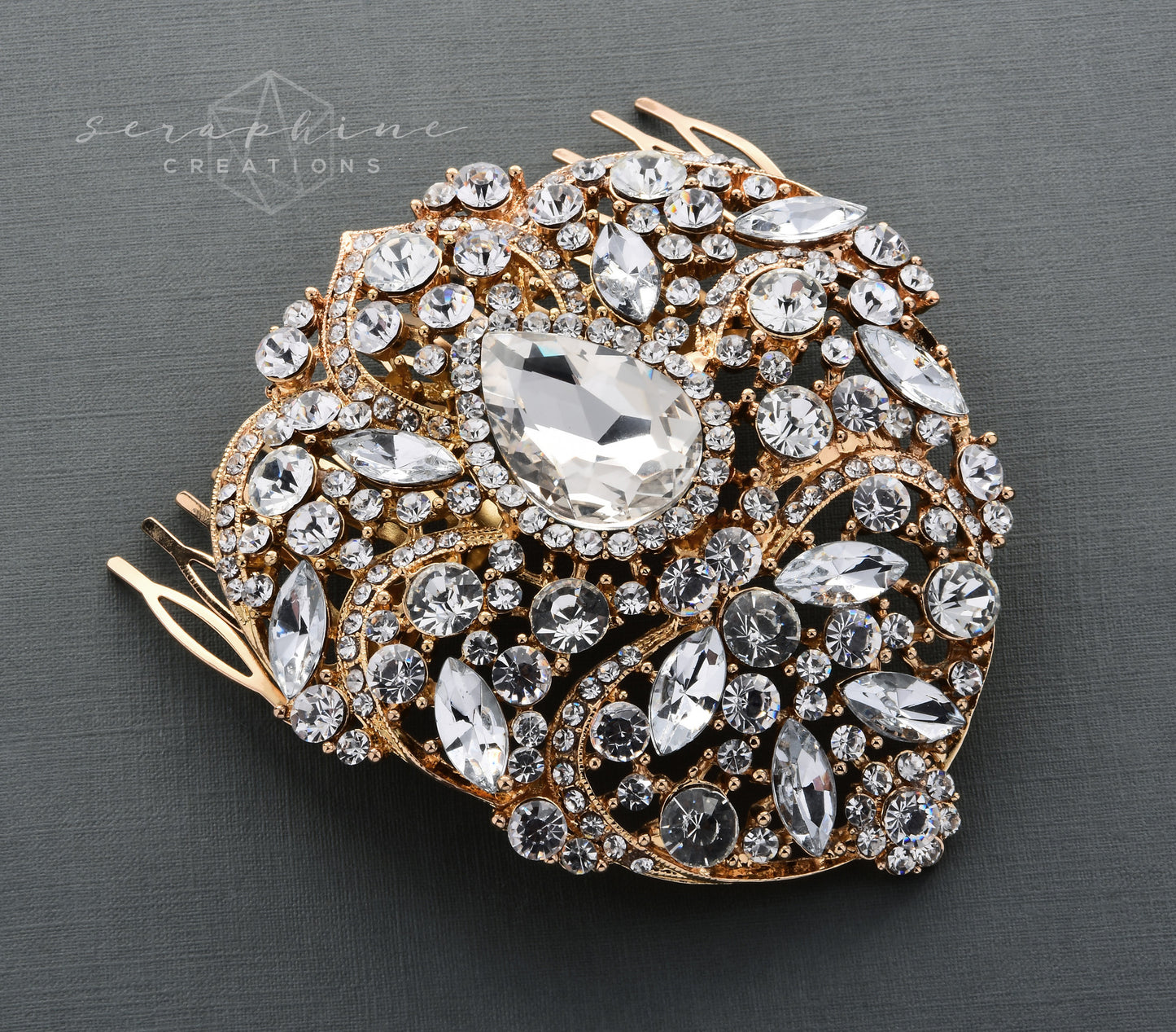 Hester Gold Hair Comb