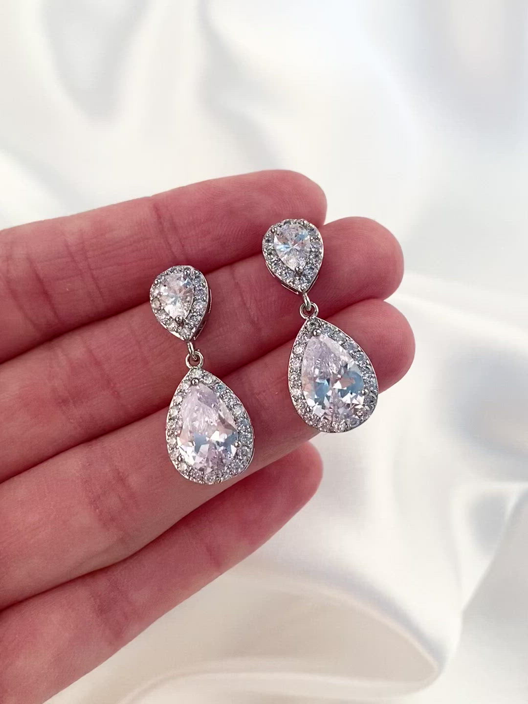 Load and play video in Gallery viewer, Charlotte Earrings