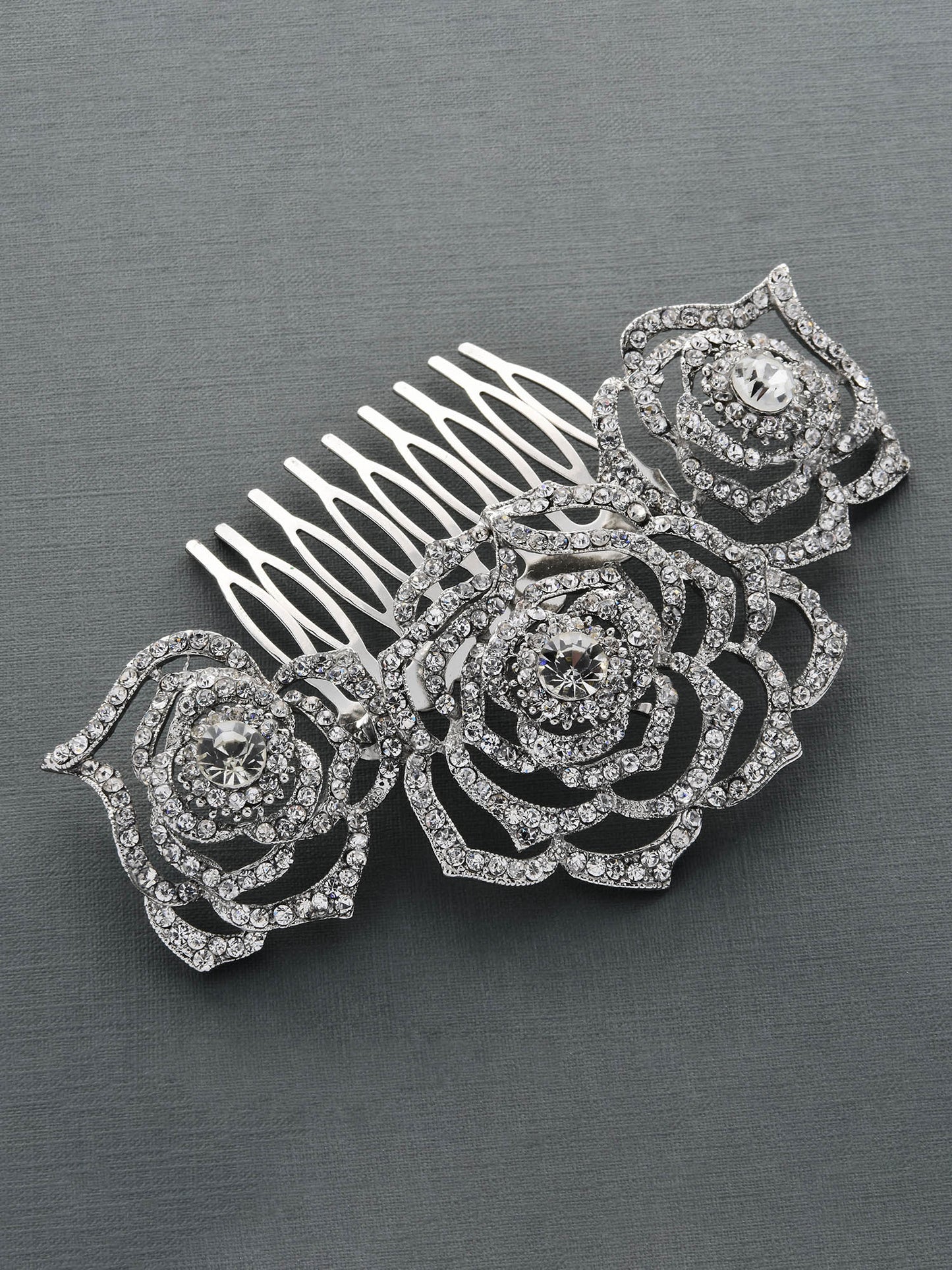 Fleur de Rose Hair Comb