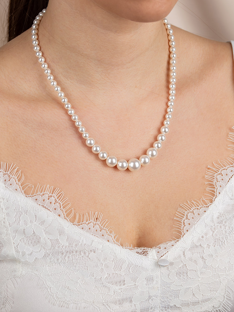 Graduated Pearl Necklace