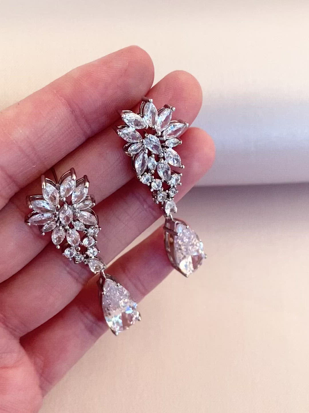 Load and play video in Gallery viewer, Lorelei Earrings