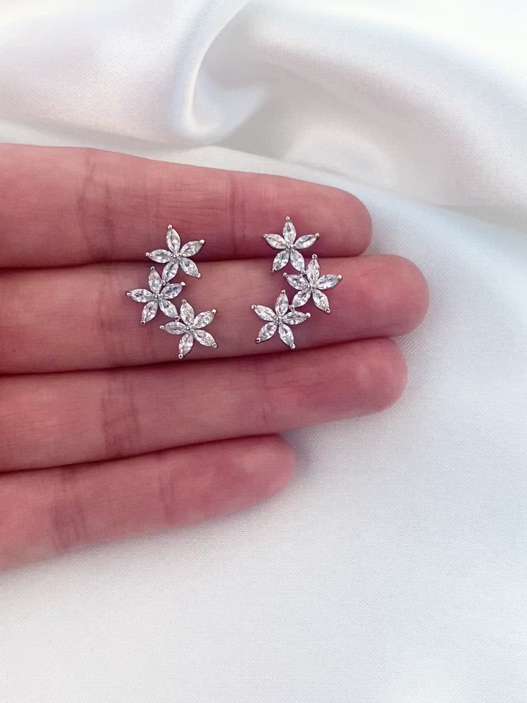 Load and play video in Gallery viewer, Primrose Earrings