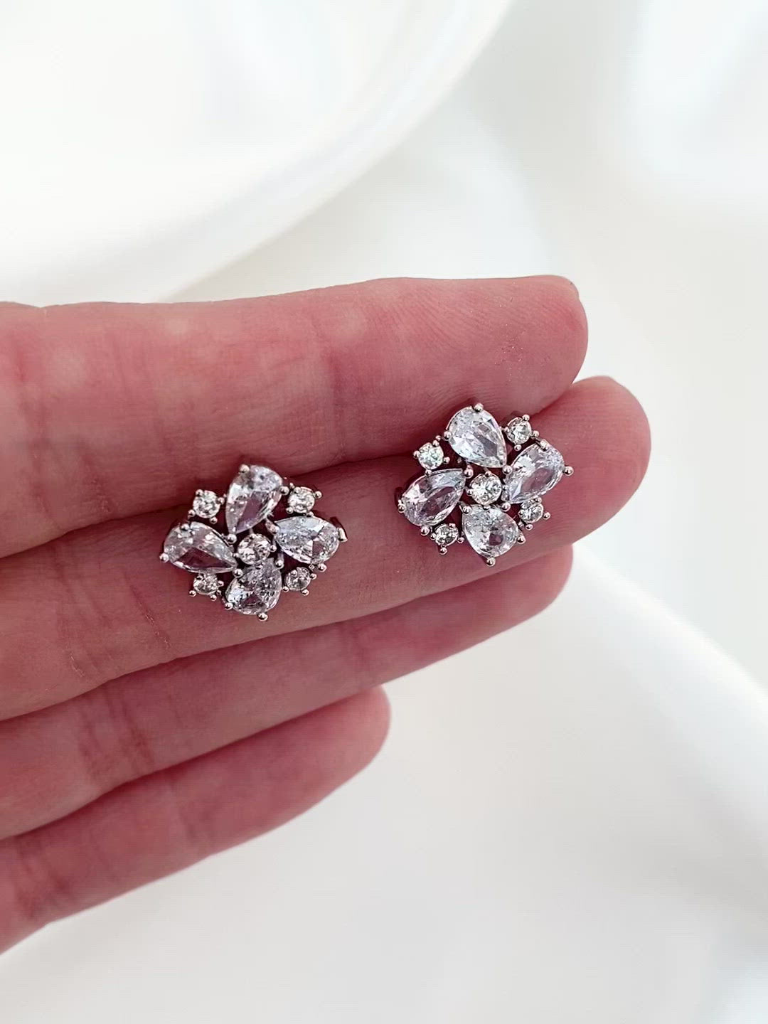 Load and play video in Gallery viewer, Azalea Earrings