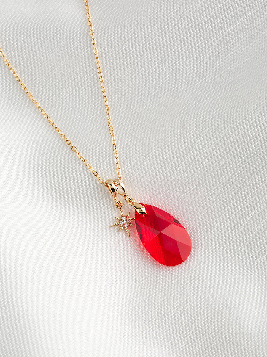 Olivia Necklace Set | Light Siam