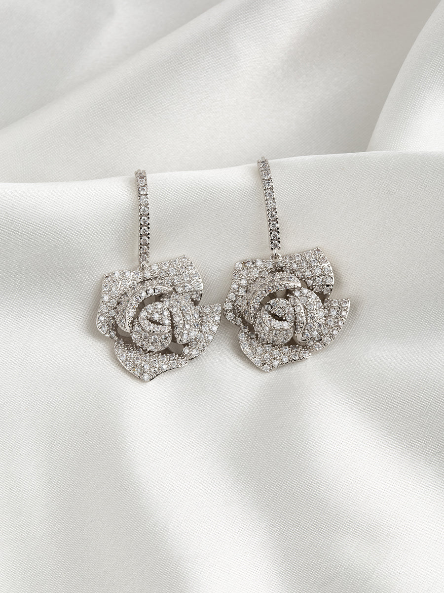 Rose Earrings (Outlet)