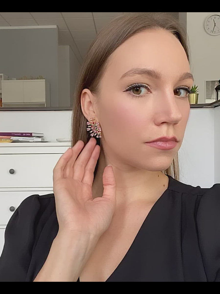 
            
                Load and play video in Gallery viewer, Clementine Earrings
            
        