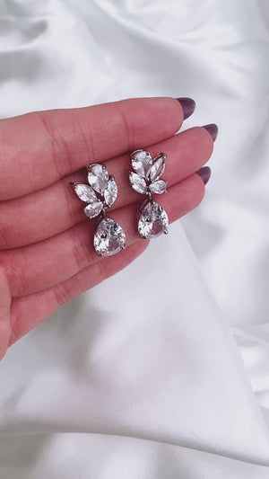 
            
                Load and play video in Gallery viewer, Aviana Earrings (Bridesmaid)
            
        