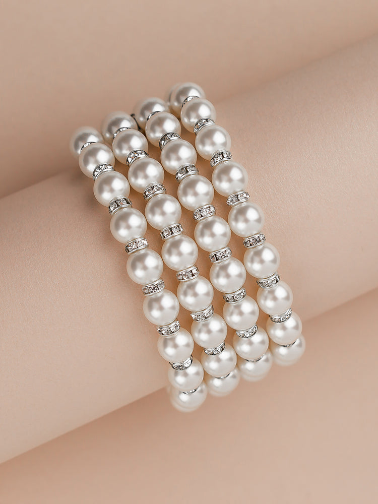 Laelia Quadruple Strand Bracelet