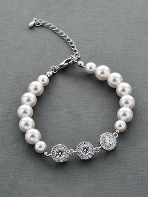 Camille Pearl Bracelet