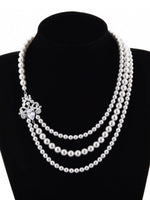 Isolde Pearl Triple Strand Necklace