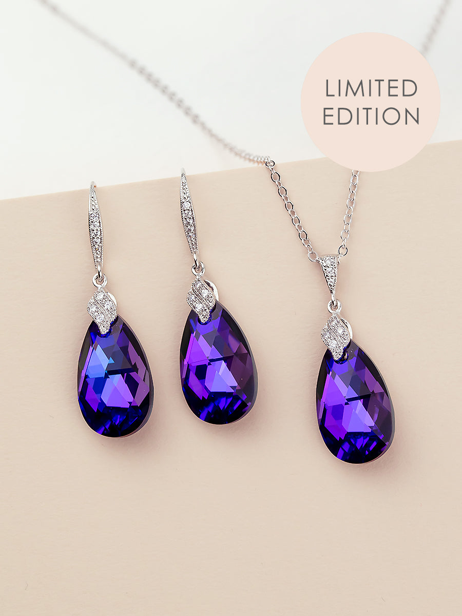 Load image into Gallery viewer, Naomi Jewelry Set | Heliotrope
