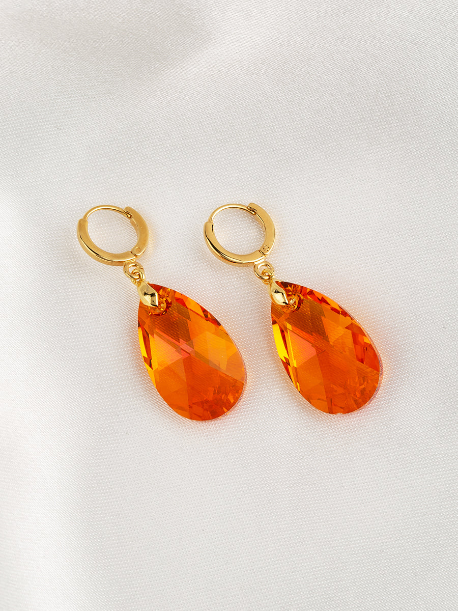 Olivia Earrings | Astral Orange