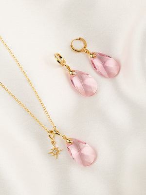 Olivia Jewelry Set | Light Rose