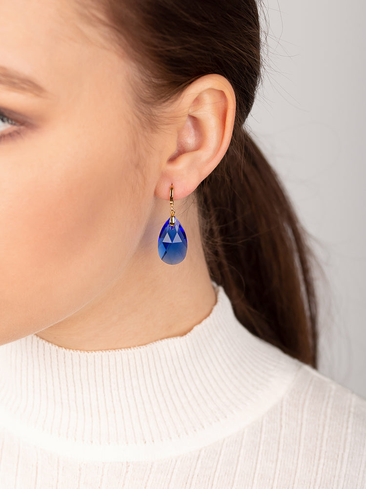 Olivia Earrings | Majestic Blue
