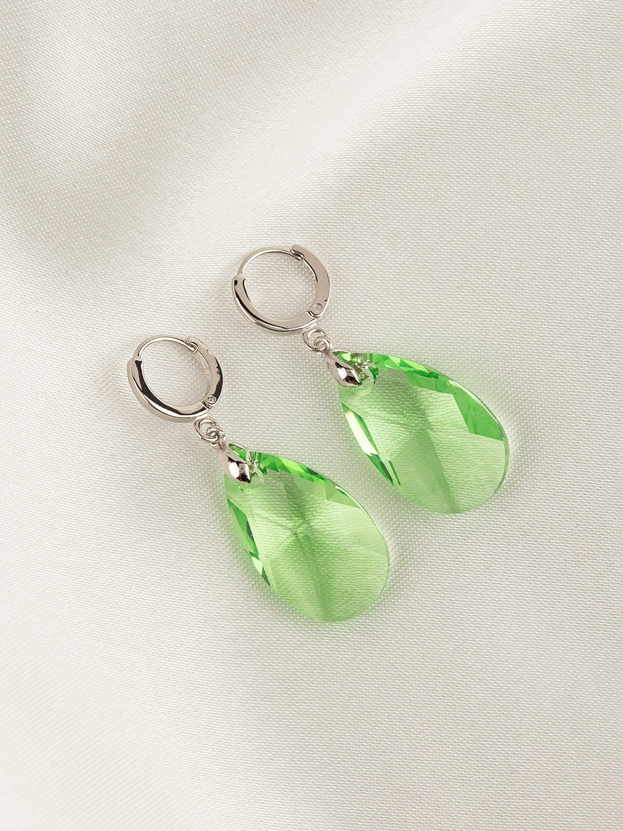 Swarovski deals peridot earrings