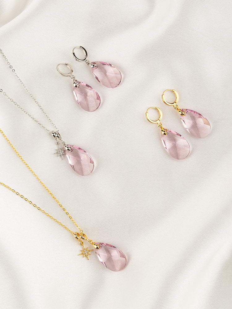 Olivia Earrings | Light Amethyst