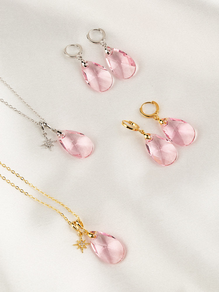 
            
                Load image into Gallery viewer, Olivia Jewelry Set | Light Rose
            
        