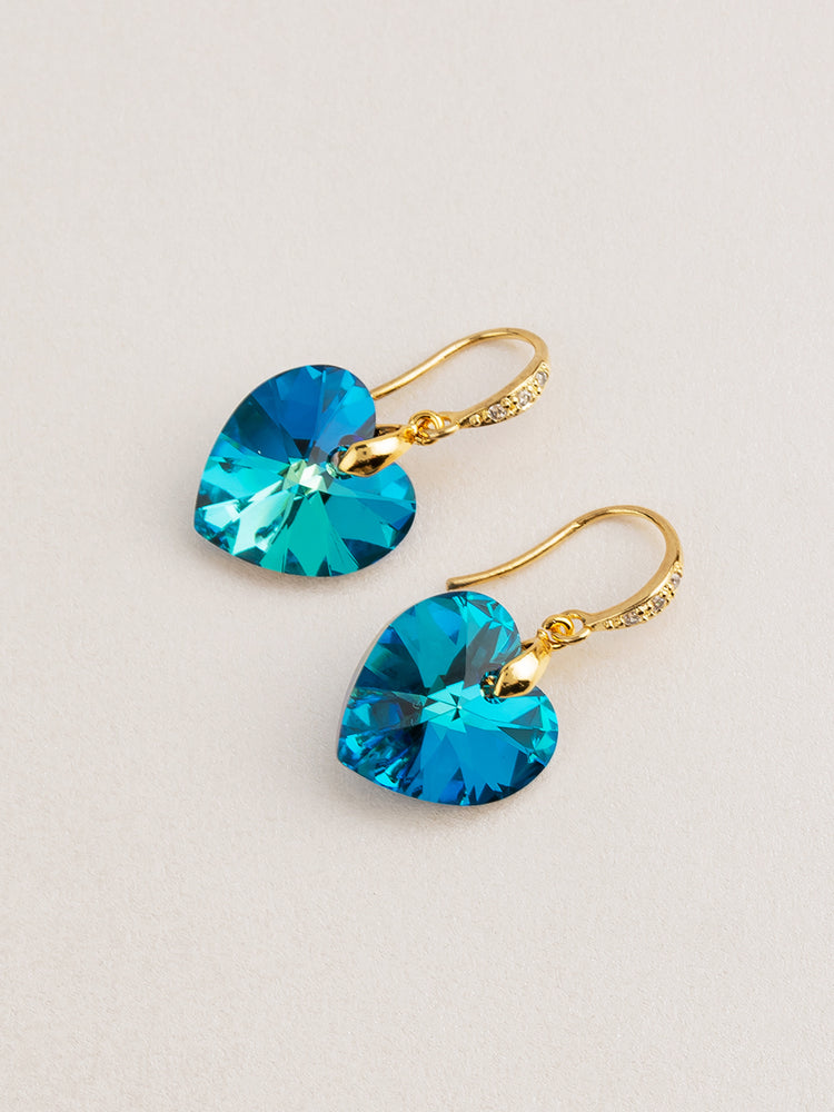 Amour Earrings | Bermuda Blue