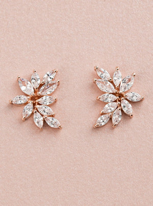 Leanna Rose Gold Earrings