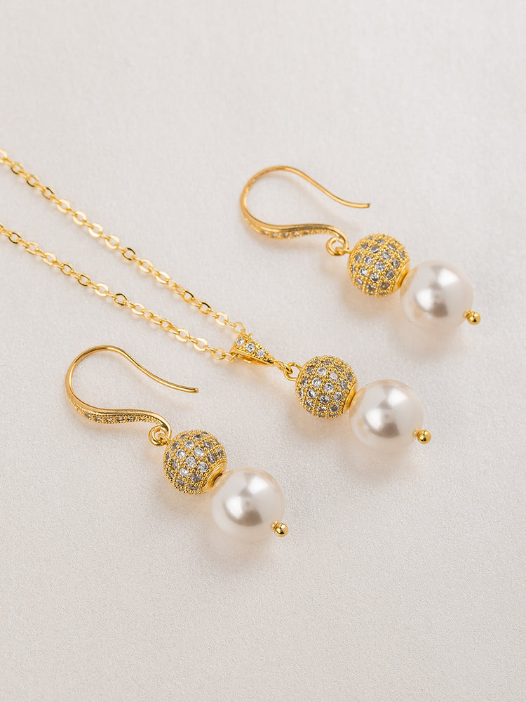 Selene Gold Jewelry Set