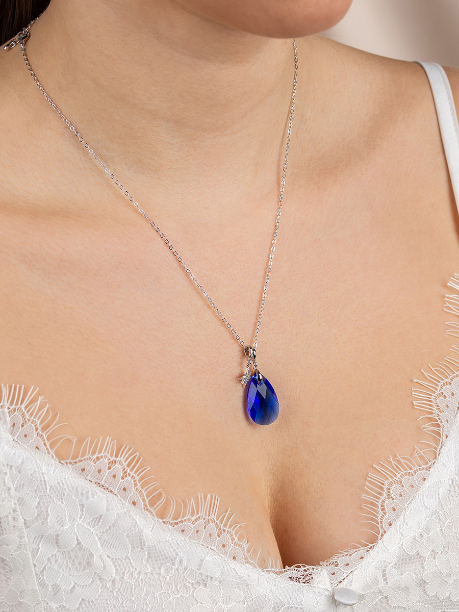 Olivia Necklace Set | Majestic Blue