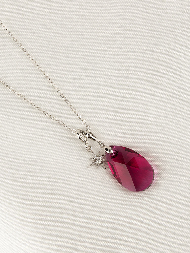 Olivia Necklace Set | Ruby