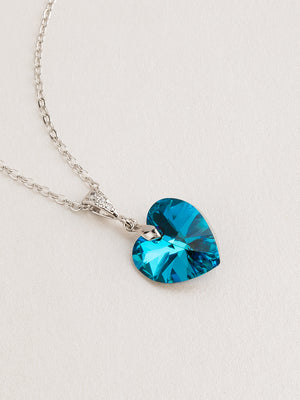 
            
                Load image into Gallery viewer, Amour Pendant | Bermuda Blue
            
        