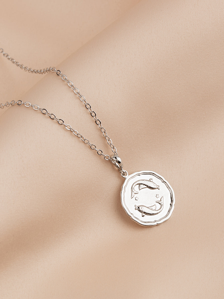 Load image into Gallery viewer, Zodiac Coin Pendant
