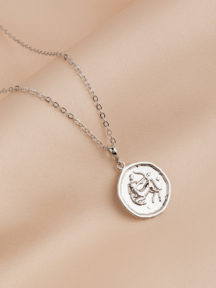 Zodiac Coin Pendant