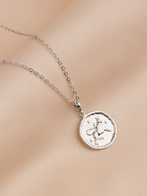 Zodiac Coin Pendant