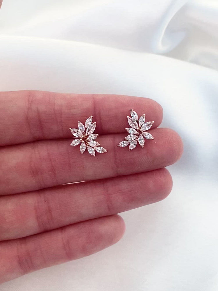 
            
                Load and play video in Gallery viewer, Leanna Rose Gold Earrings
            
        
