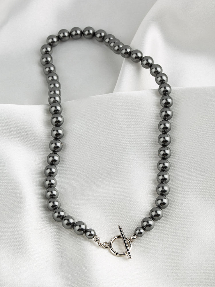 Evelyn Necklace | Grey