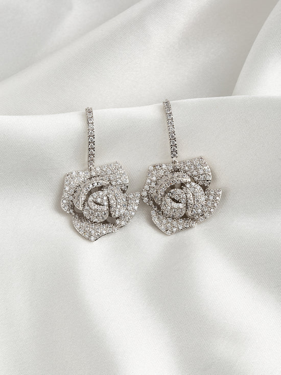 Load image into Gallery viewer, Rose Earrings (Outlet)
