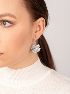 Rose Earrings (Outlet)